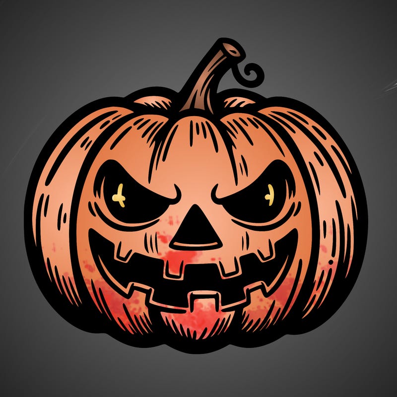 spooky pumpkin