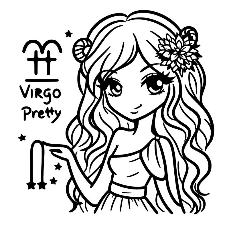 virgo girl pretty