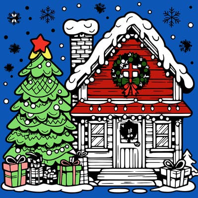 christmas house