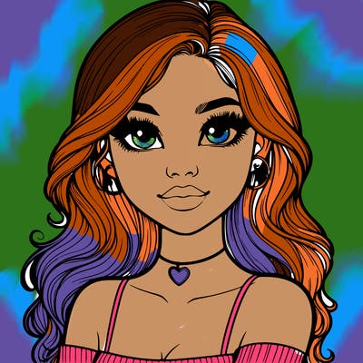 realistic pretty girl