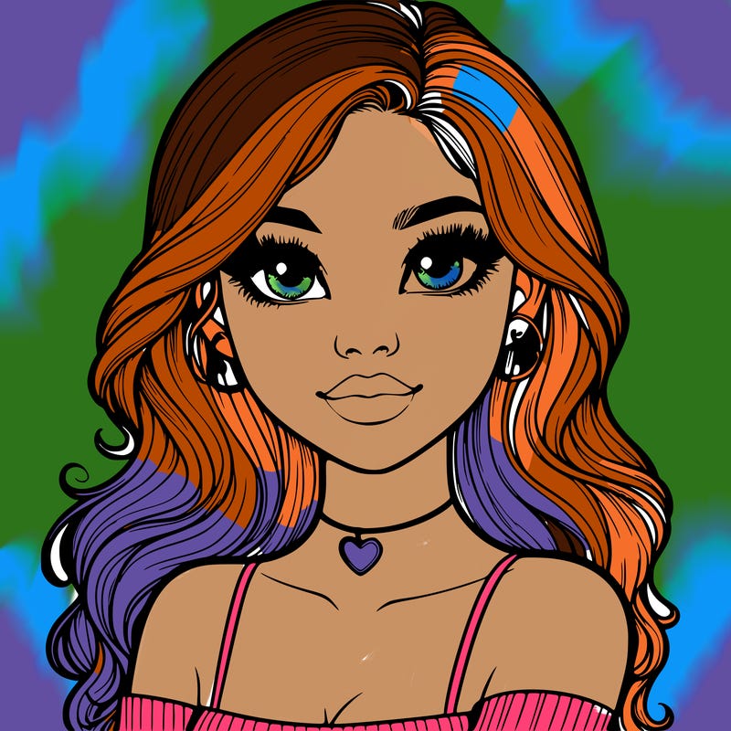 realistic pretty girl