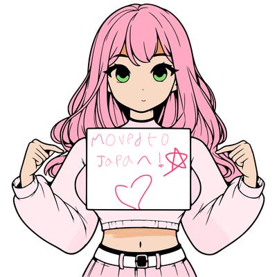 girl holding a blank sign in a long sleeve crop top