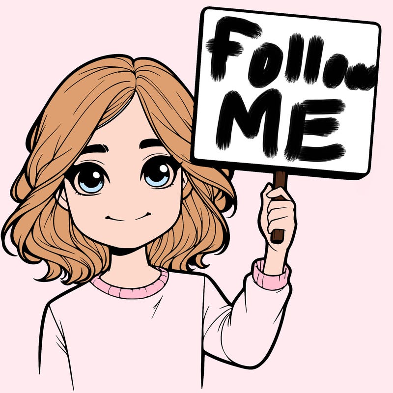 realistic girl holding up a sign