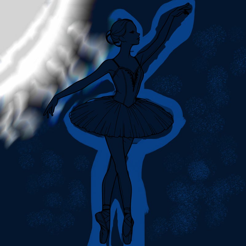 realistic ballerina