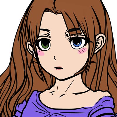 manga character girl