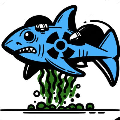 radioactive shark