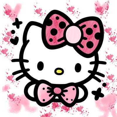 cute hello kitty sanrio bows