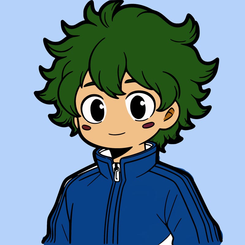 my hero academia cute izuku midoriya in ua uniform