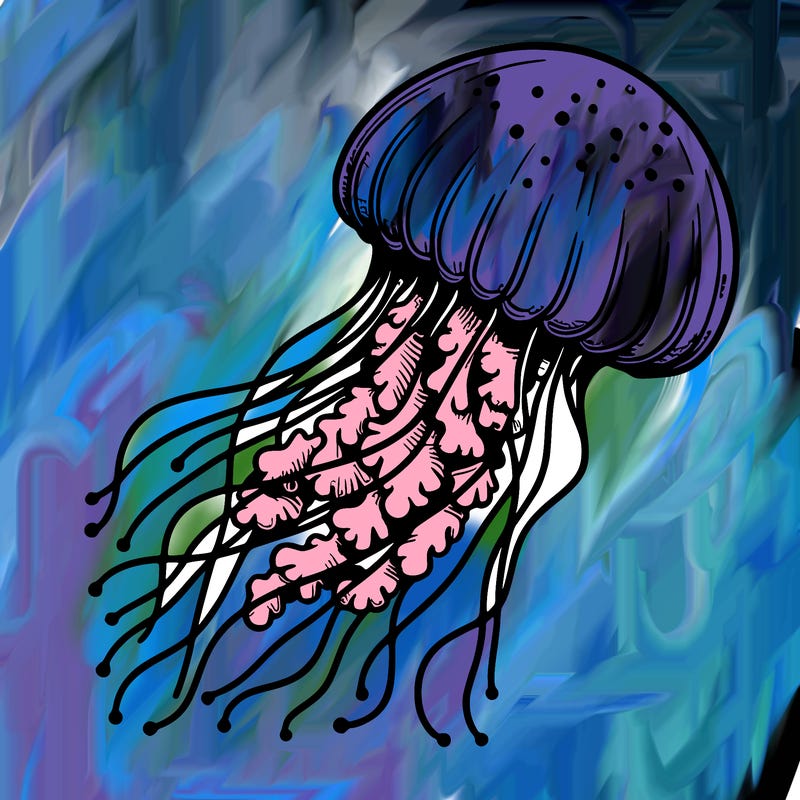 realistic jellyfish