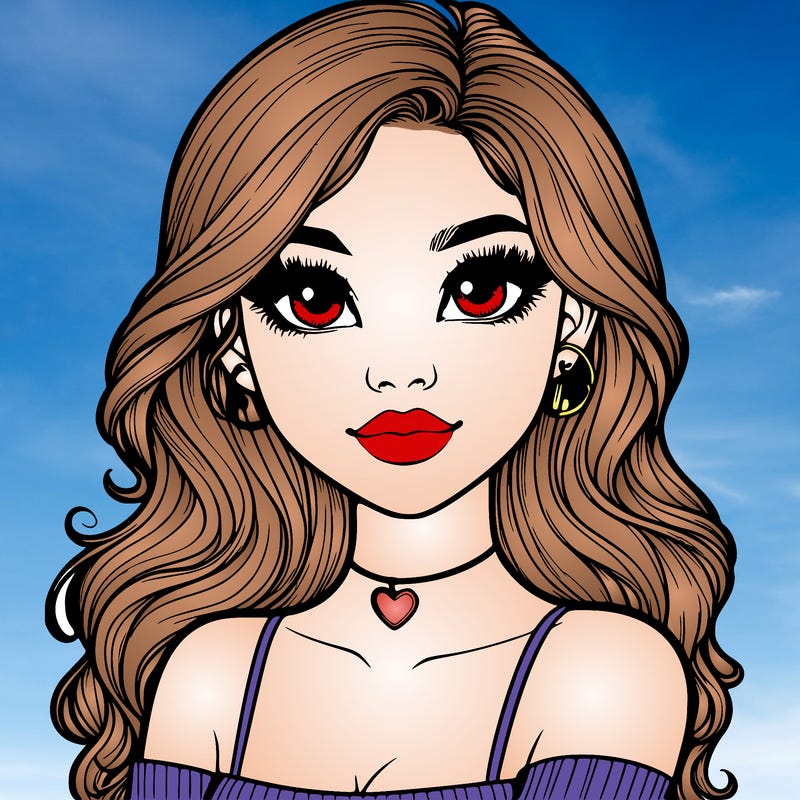 realistic pretty girl