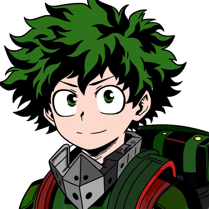 deku anime my hero academia