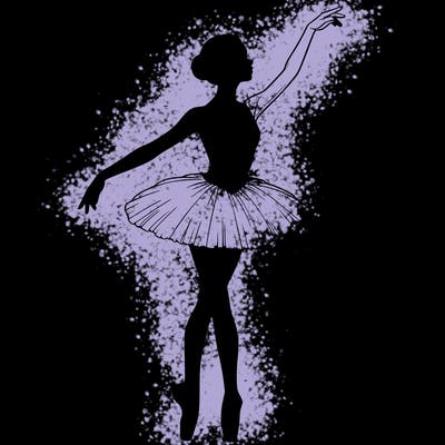 realistic ballerina