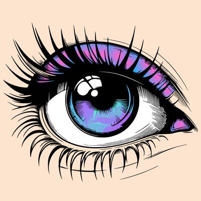 realistic eye