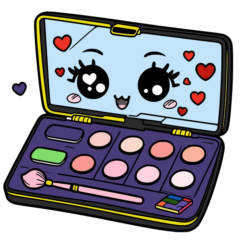 makeup pallet