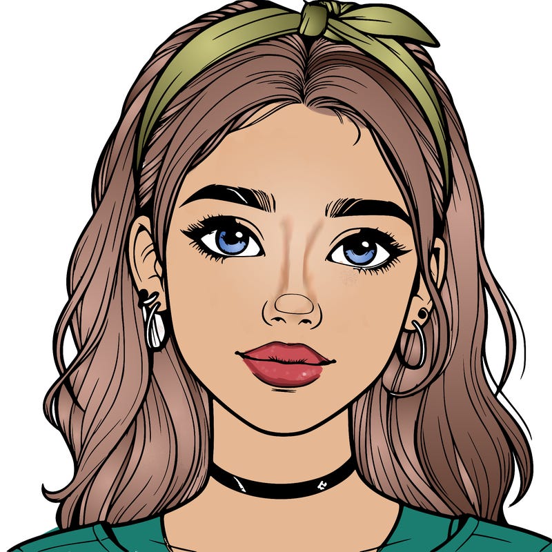 realistic teenage girl