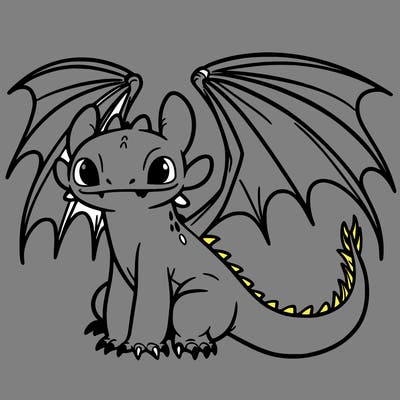 toothless dragon