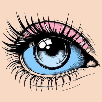 realistic eye
