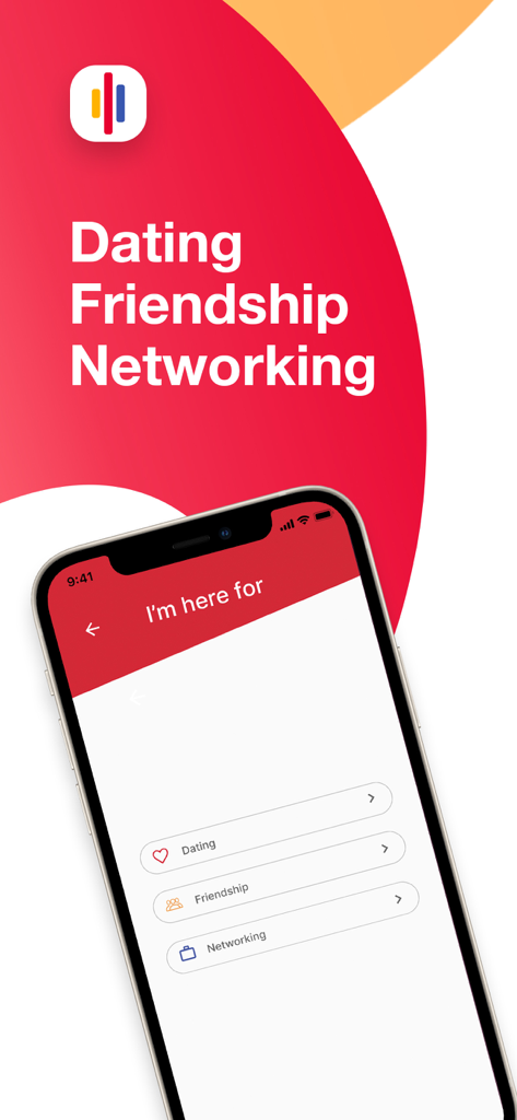 Persian Club - Selection screen for dating friendship and networking in the Persian Club app