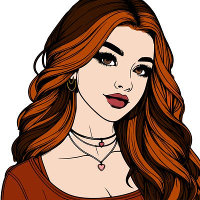 detailed realistic girl