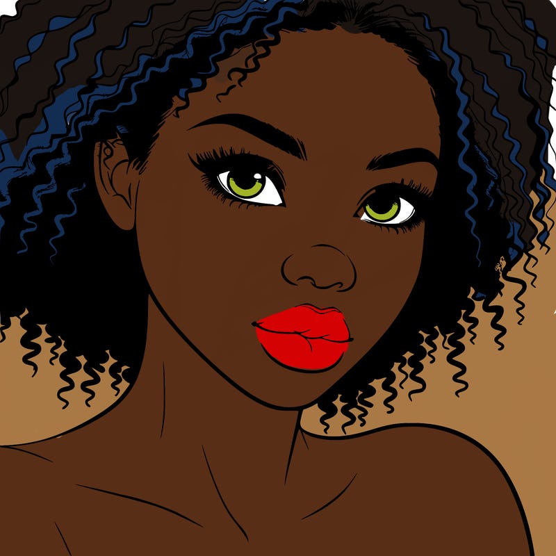 realistic black girl