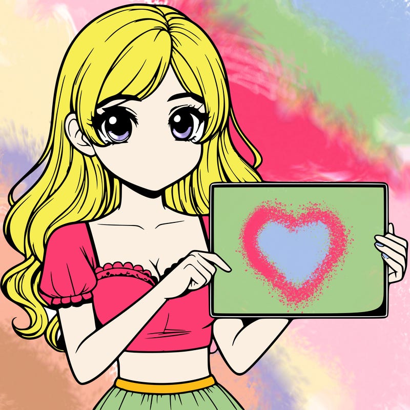 realistic pretty girl holding blank sign
