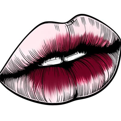 realistic lips