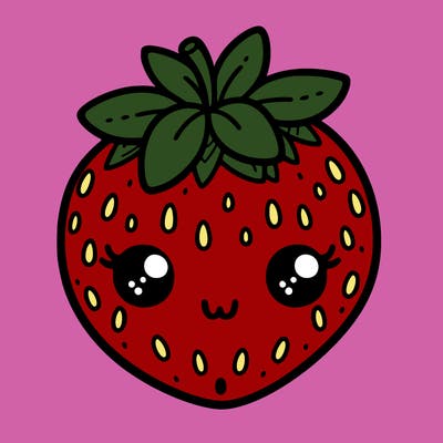 cute strawberry