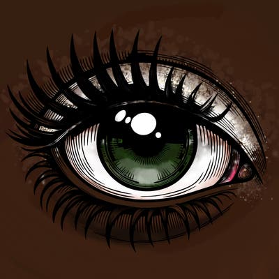 realistic eye