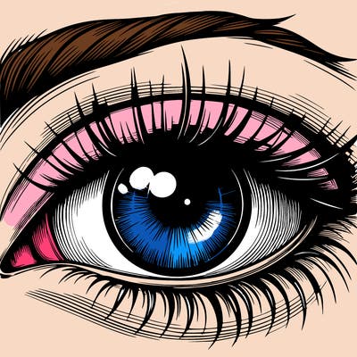 realistic eye