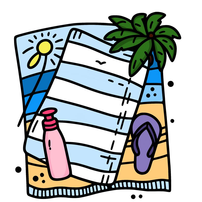 easy beach towel