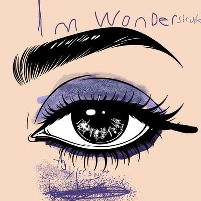 eye closed realistic