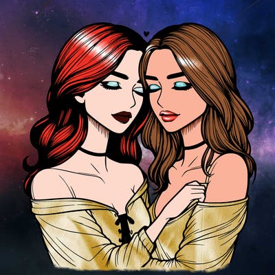 realistic girls in love