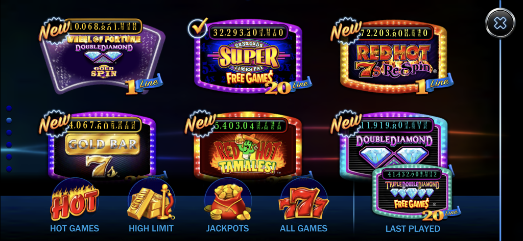 DoubleDown Classic Slots - DoubleDown Classic Slots game selection lobby featuring various authentic 3-reel and 5-reel casino machines