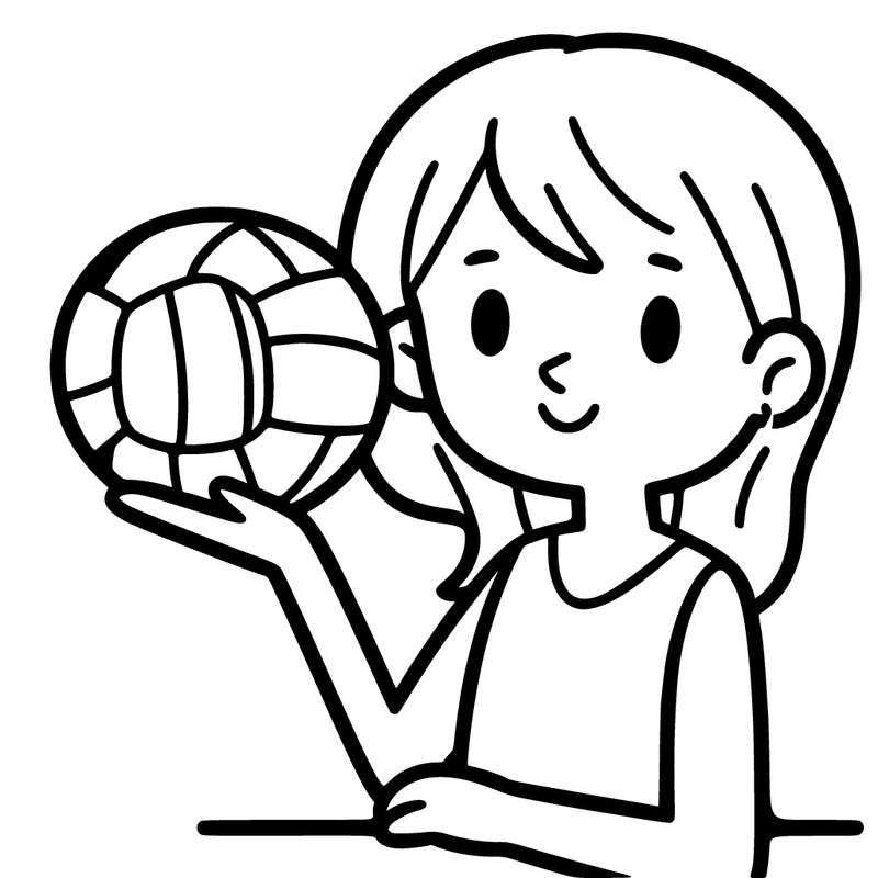 volleyball girl
