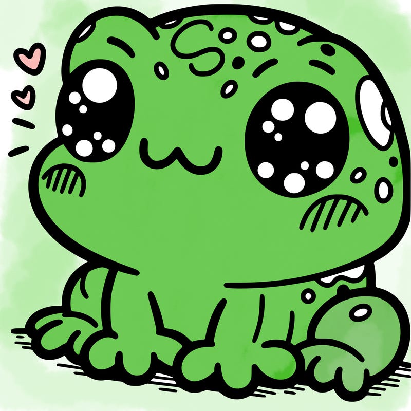 frog cute