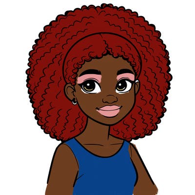 realistic black girl