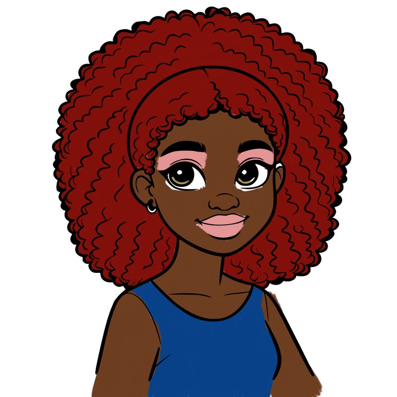 realistic black girl