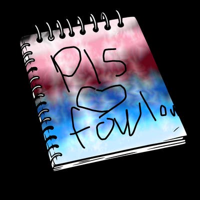 a blank sketch pad