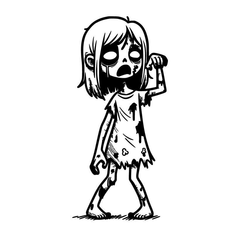 zombie girl