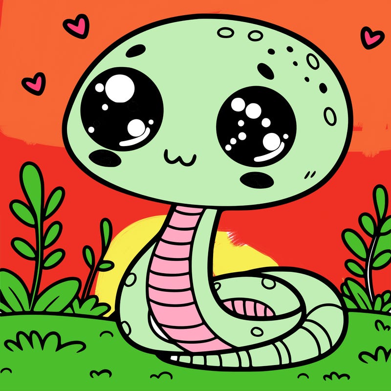 cute snake
