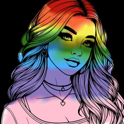 detailed realistic girl