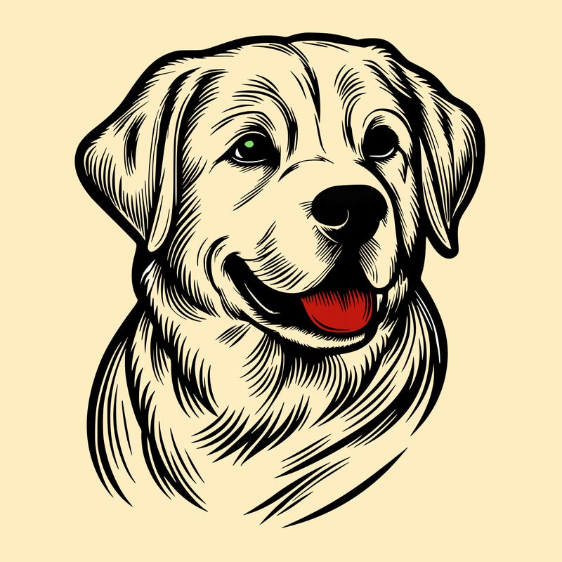realistic dog