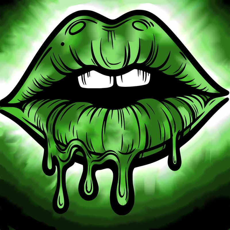 lips that look realistic and drip