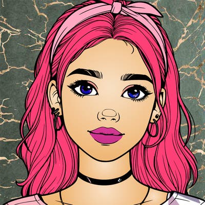 realistic teenage girl