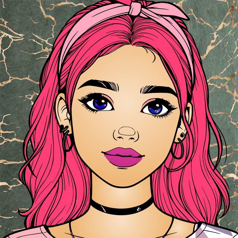 realistic teenage girl