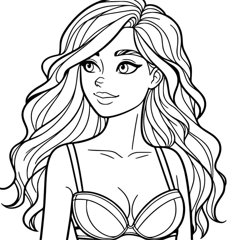 woman, swimsuit