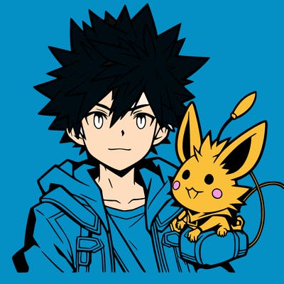 pokemon ash and pikachu