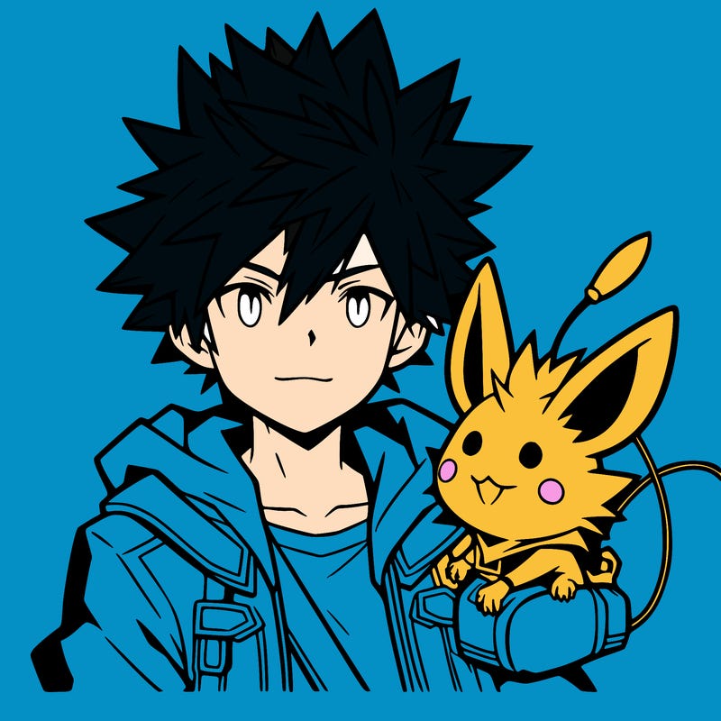 pokemon ash and pikachu