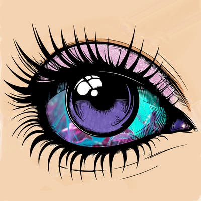realistic eye