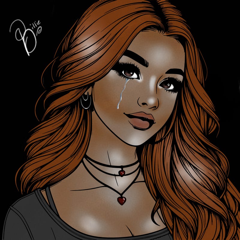 detailed realistic girl